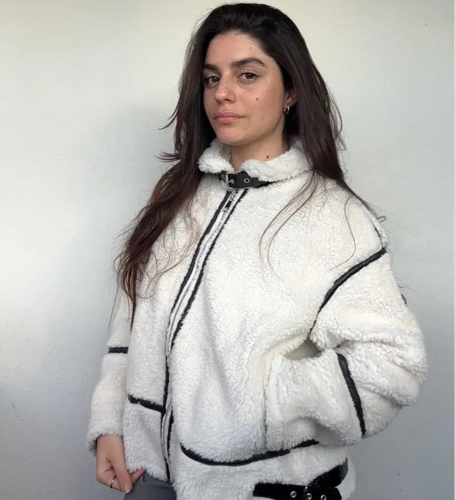 Chantal Boucle bomber Dzseki