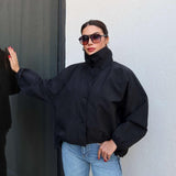 Clara Maga Nyakú Bomber Dzseki