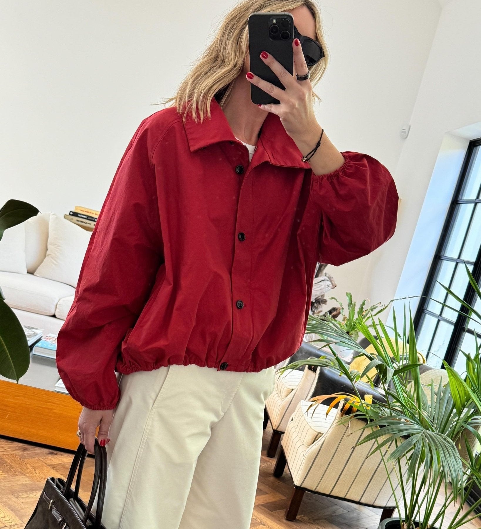 Clara Maga Nyakú Bomber Dzseki