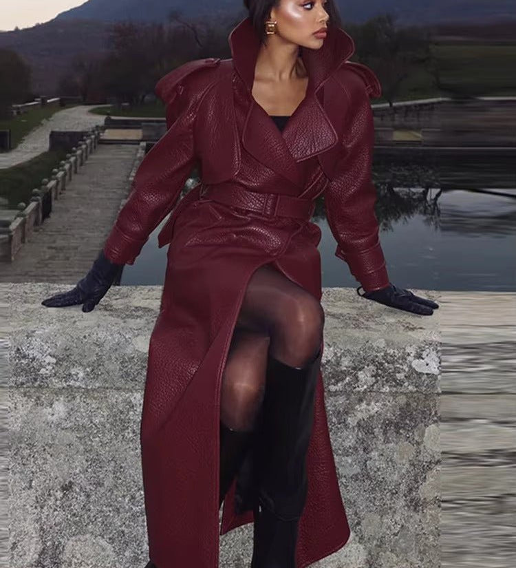Danica Hosszú Bőrkabát