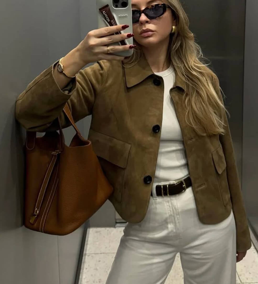 Elara Suede Dzseki