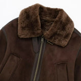 Esme Suede Rövid Bomber Dzseki