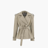 Hailey Crop Trench Kabát
