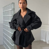 Hailey Crop Trench Kabát
