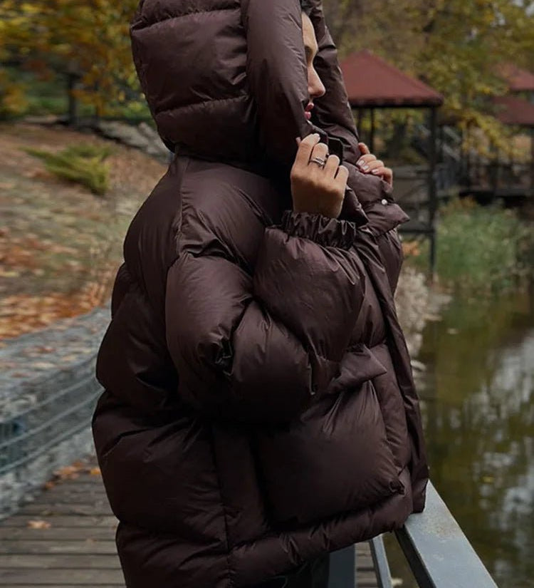 Janine Kapucnis Pufi Kabát
