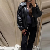 Jenny Műbőr Bomber Dzseki