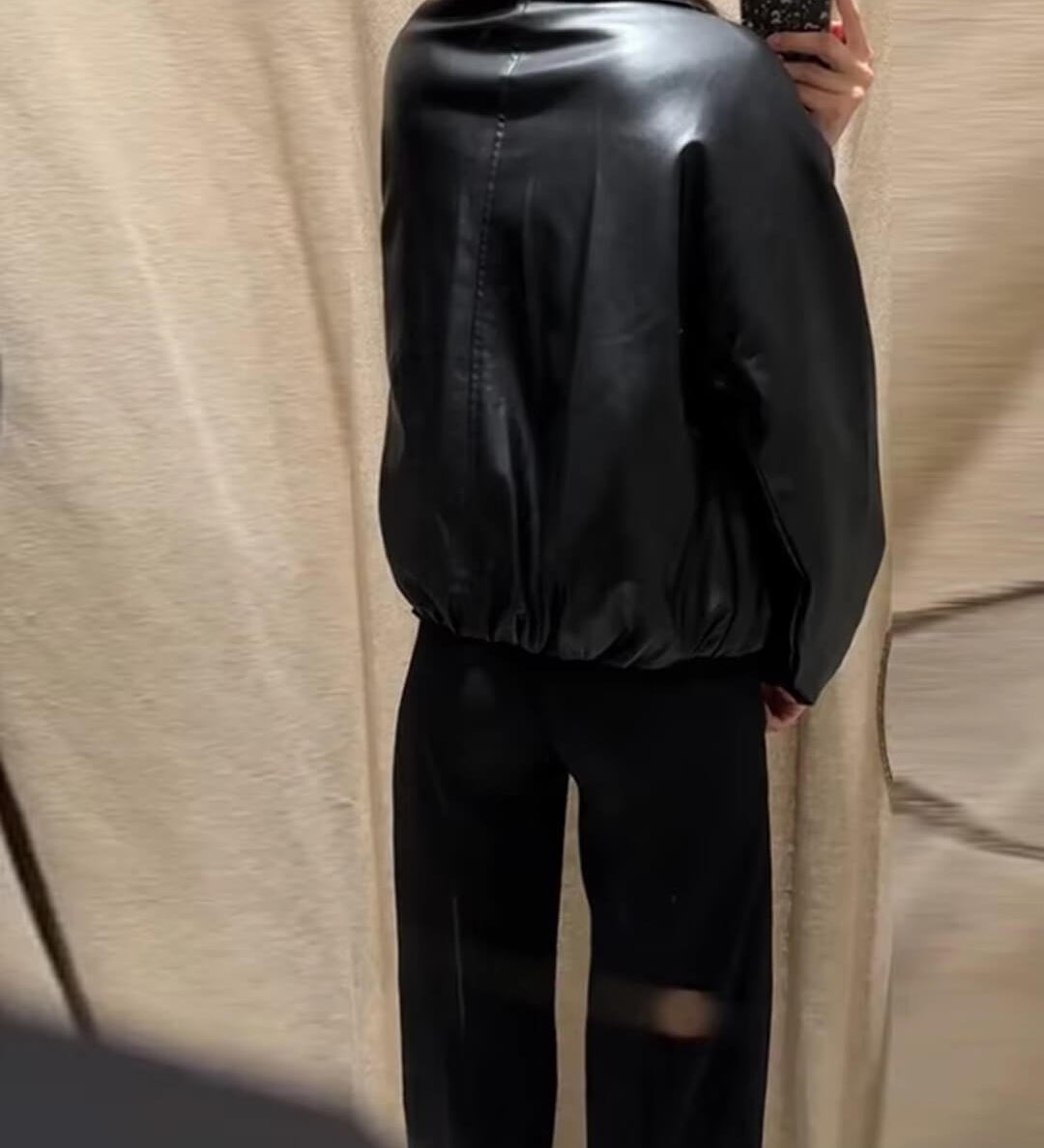 Jenny Műbőr Bomber Dzseki