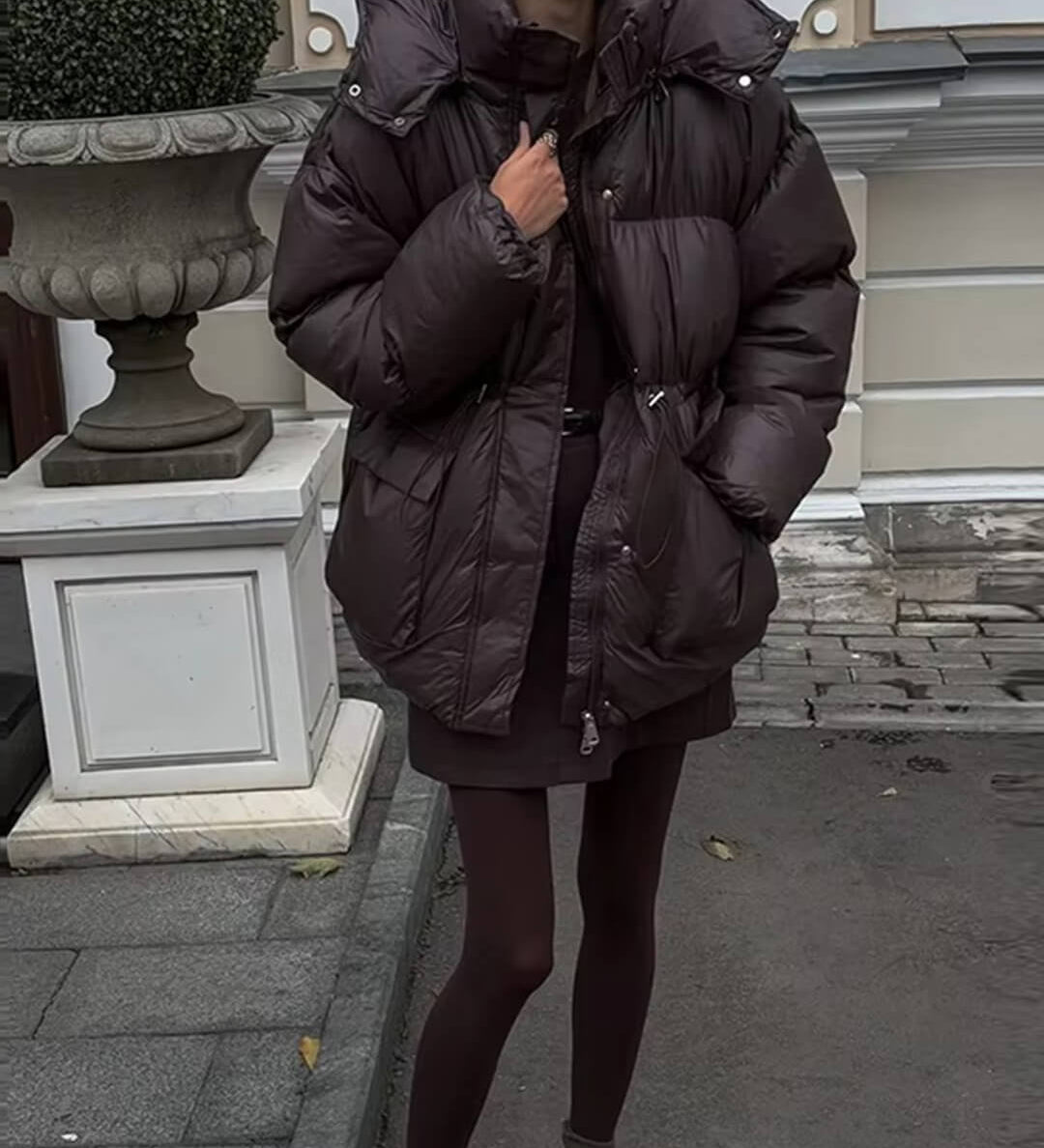 Jillian Fényes Pufi Kabát