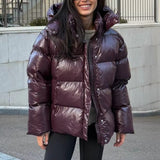 Judy Crop Puffer Kabát