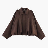 Lara Suede Bomber Dzseki