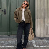 Lara Suede Bomber Dzseki