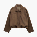 Lara Suede Bomber Dzseki