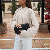 Lara Suede Bomber Dzseki