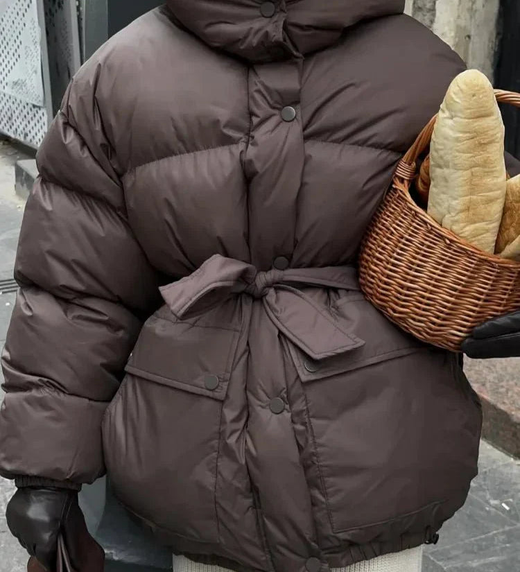 Lorna Fűzős Kapucnis Kabát