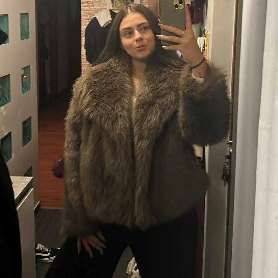 Mandy Műszőrme Kabát