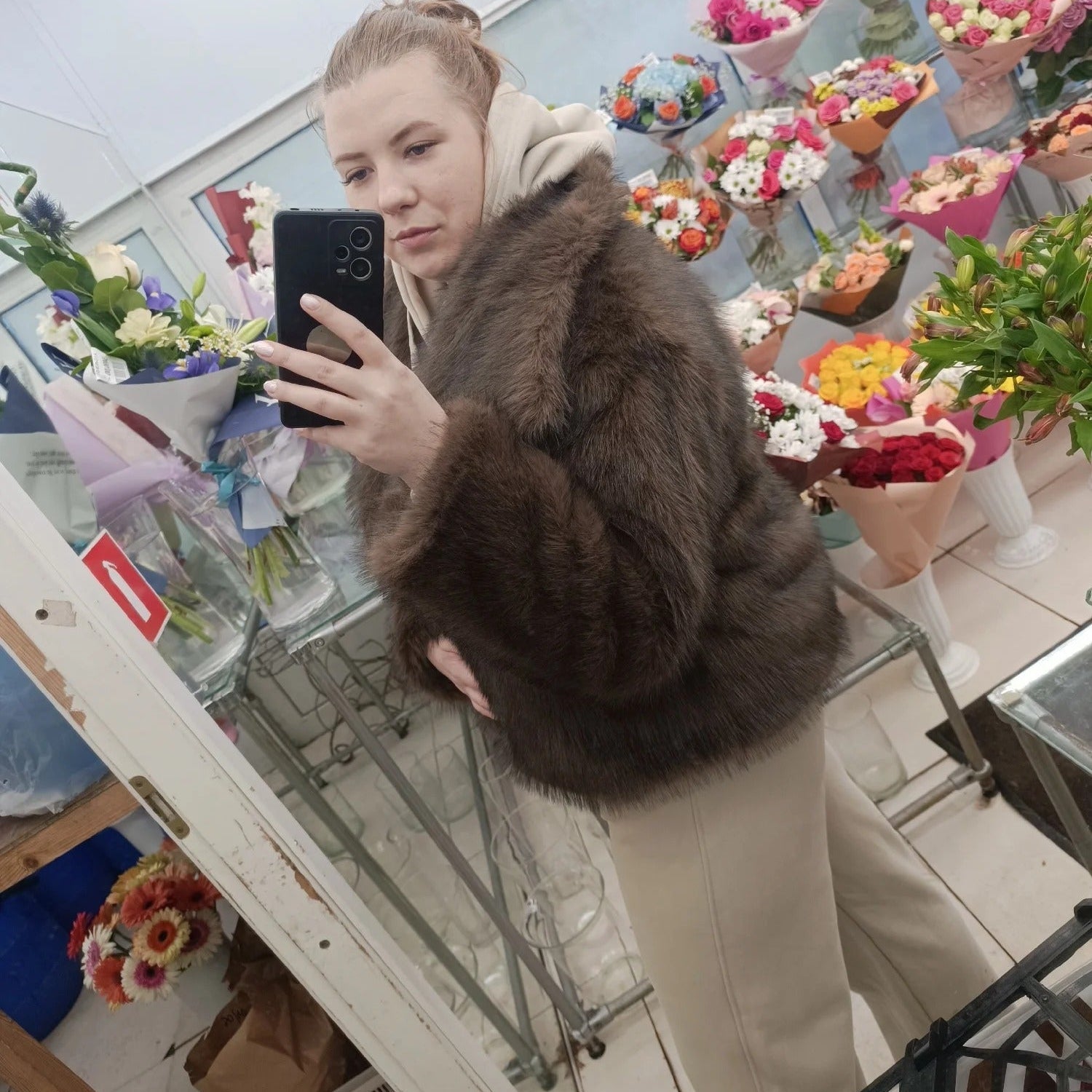 Mandy Műszőrme Kabát