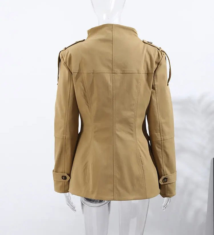 Melinda Slim Fit Trench Kabát