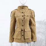 Melinda Slim Fit Trench Kabát