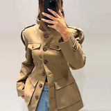 Melinda Slim Fit Trench Kabát