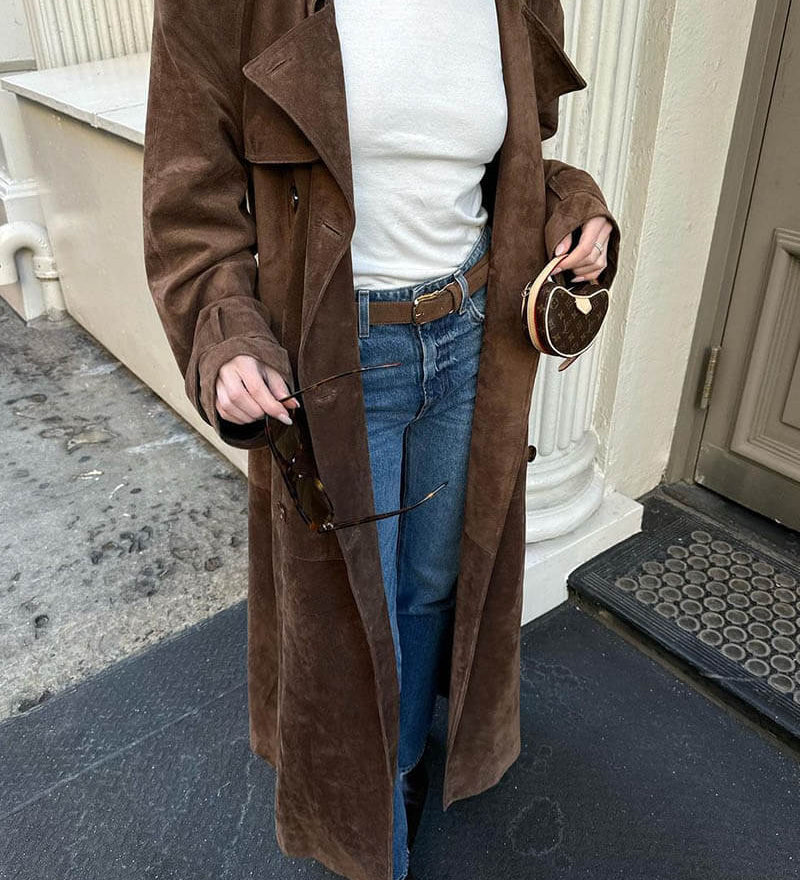 Molly musuede ballonkabát