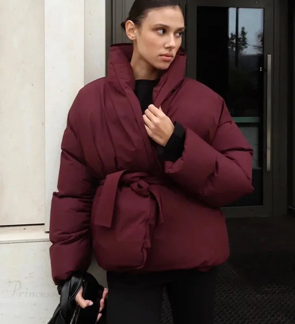 Sally Övvel Kötött Kabát