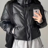 Samantha Műbőr Pufikabát