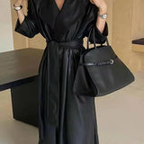 Shiela Műbőr Maxi Trench Kabát