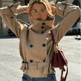 Sofie Rövid Trench Kabát