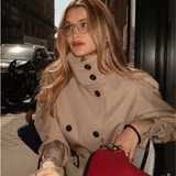 Sofie Rövid Trench Kabát