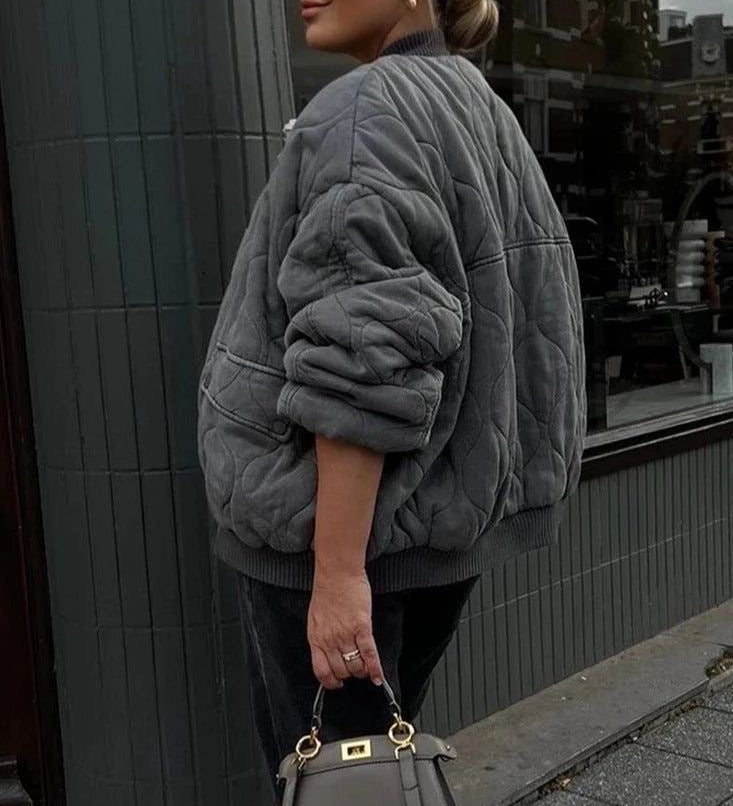 Sophie Párnázott Bomber Dzseki