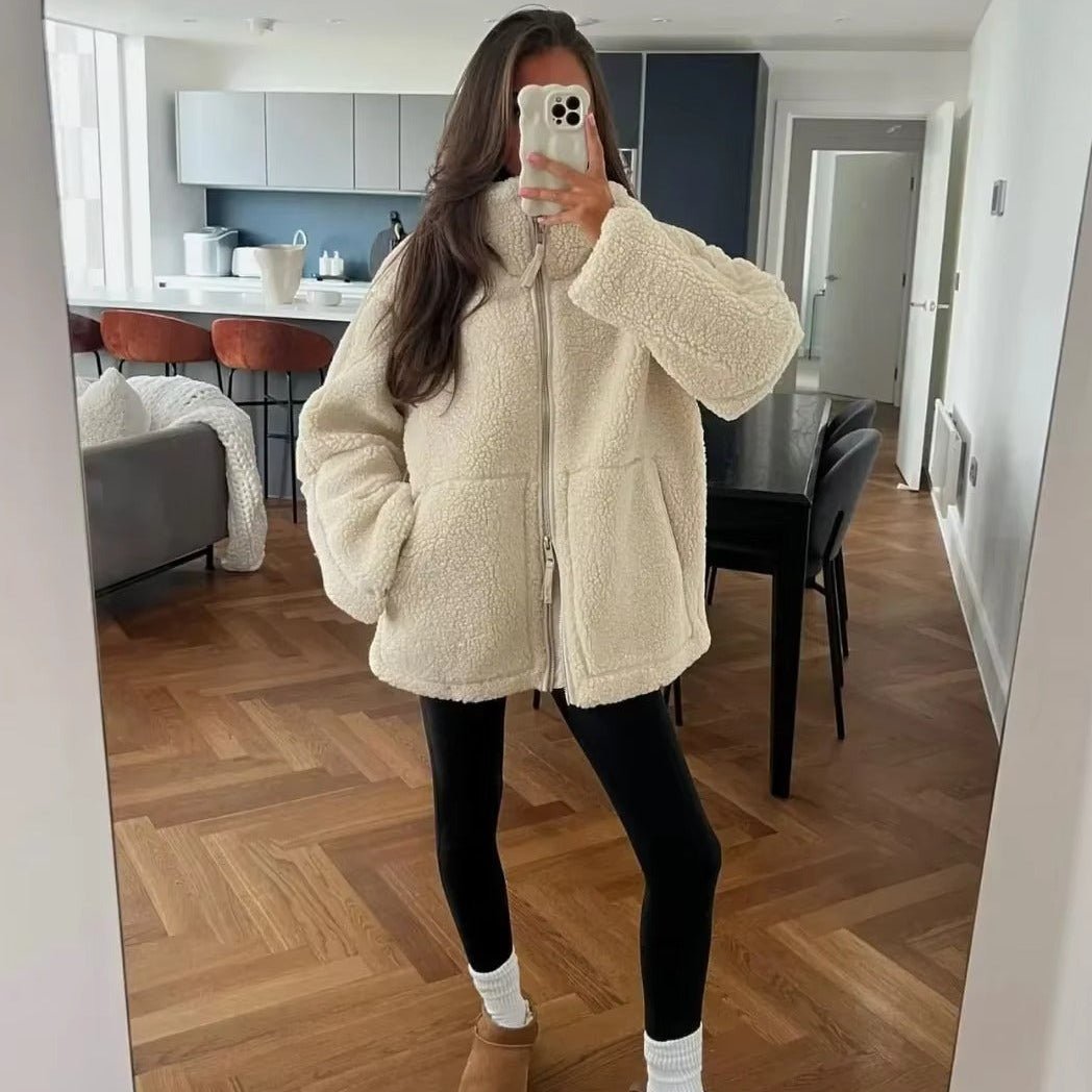 Susan Zip Up Teddy Dzseki