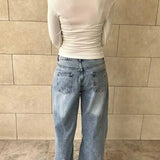 Cassy Off-Shoulder Hosszú Ujjú Felső