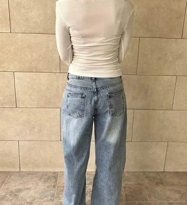 Cassy Off-Shoulder Hosszú Ujjú Felső