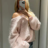 Meryl Váll nélküli mohairpor