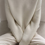 Vivienne Pamut Kötött Pulóver