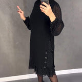 Marelle | Pöttyös, rétegzett midiköpeny