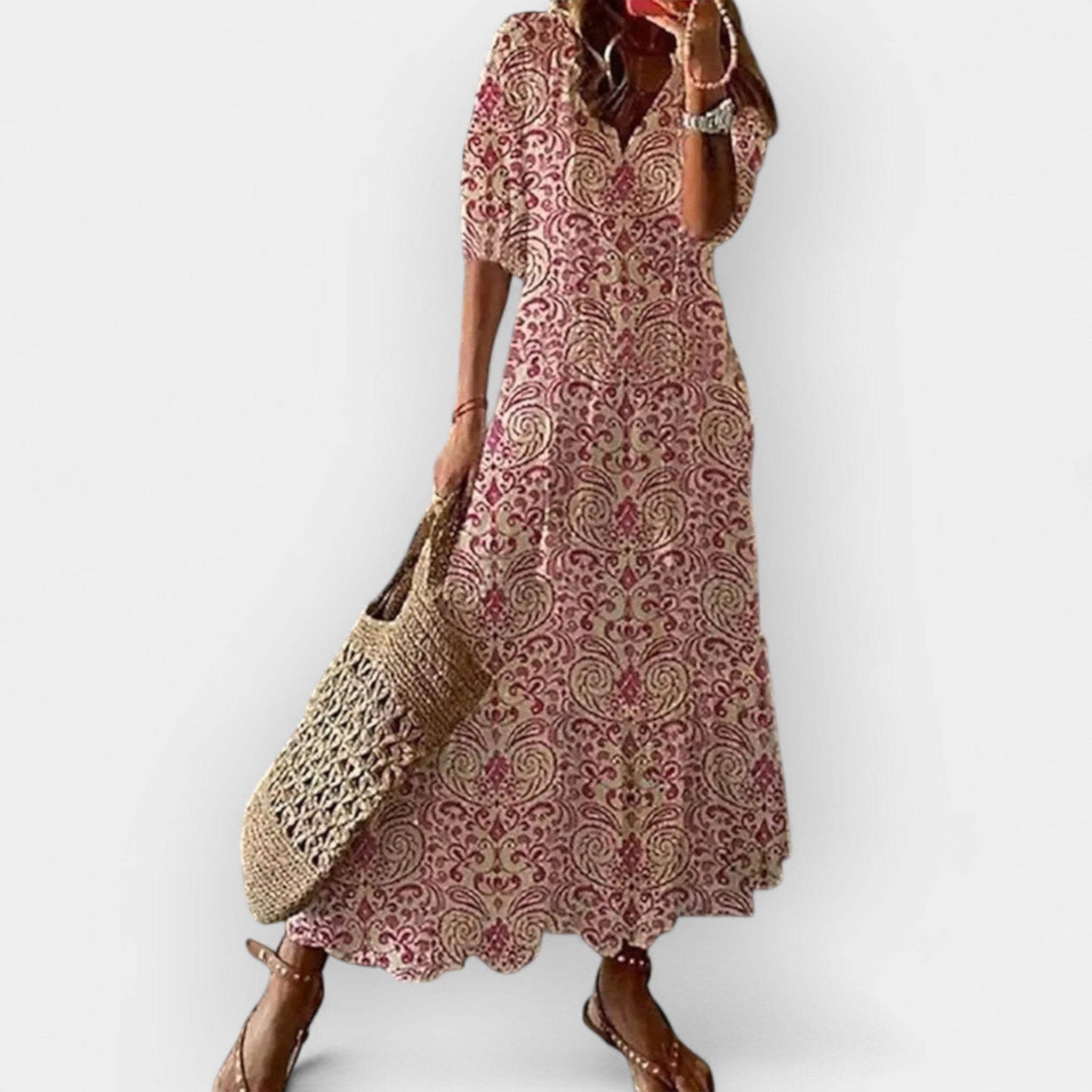 Maxi Ruha Boho Stílusban