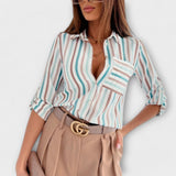 Clara - Classic Zikus Galléros Blúz